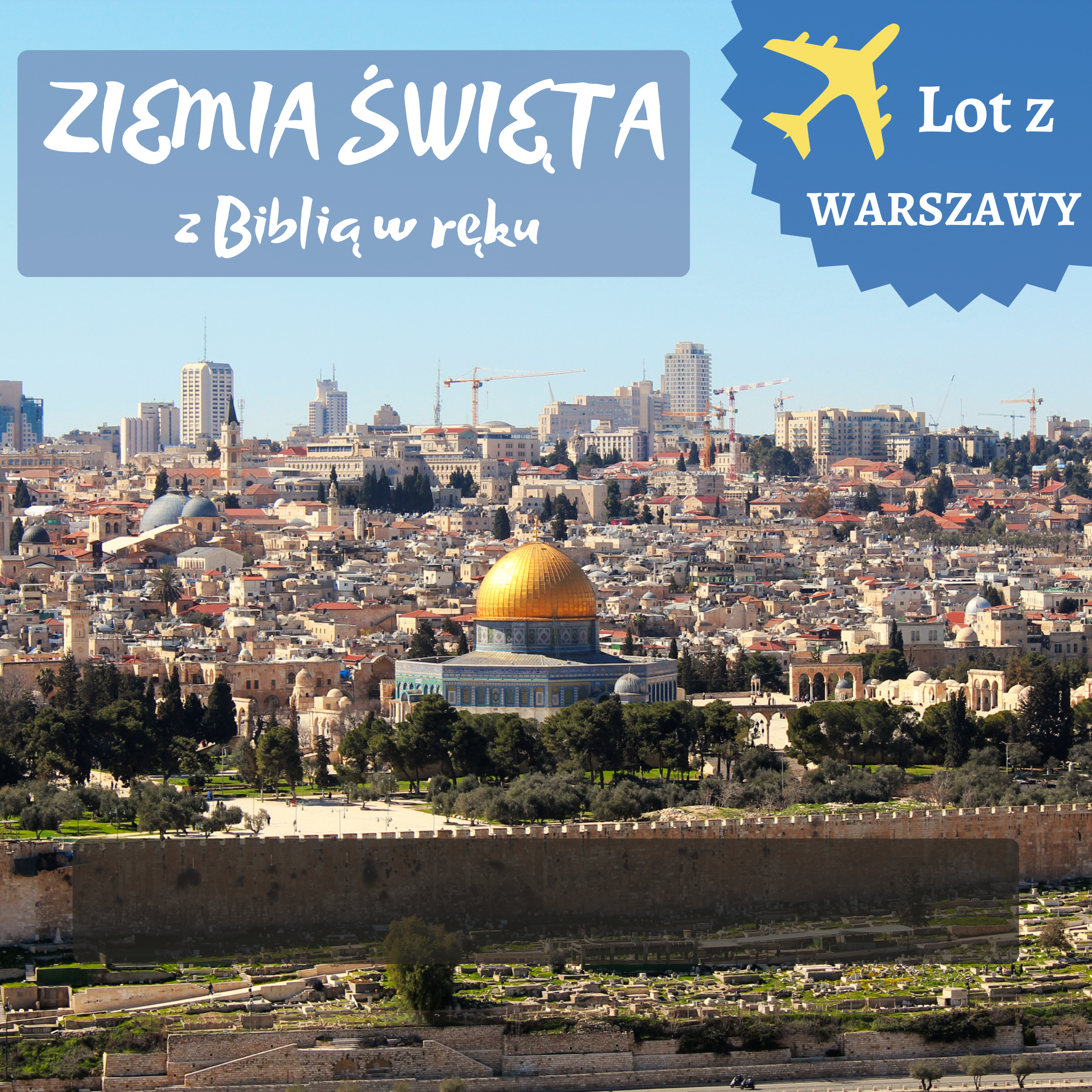 Wyjazd z Warszawy do Izraela
